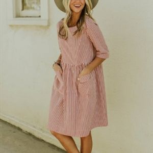 Roolee Hollis Pocket Dress L